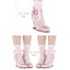 Iris Corolla Demi Ballet Stye Wedge Shoes(Reservation/5 Colours/Full Payment Without Shipping)